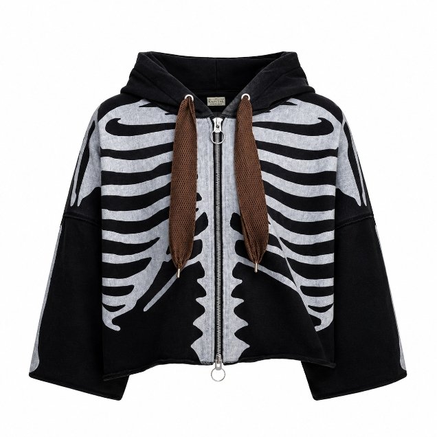 Skeleton Hoodie Kapital Skeleton Hoodie Kapital