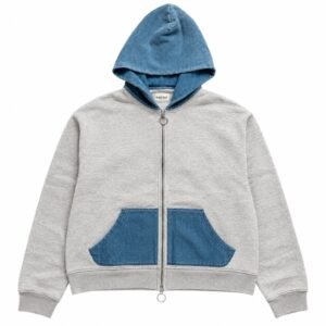 Kapital Fleece Tone Zip Up Hoodie